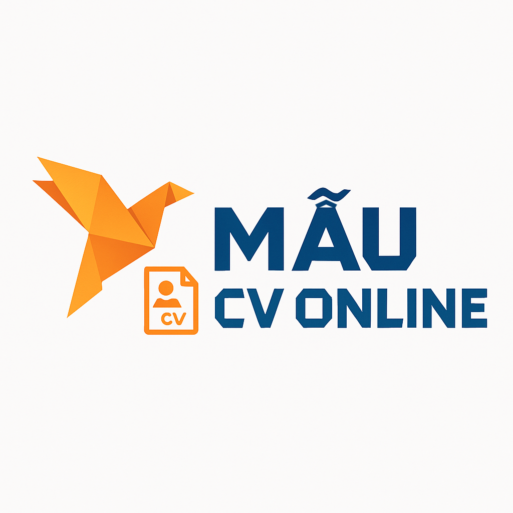 Mẫu CV online Logo Mẫu CV online